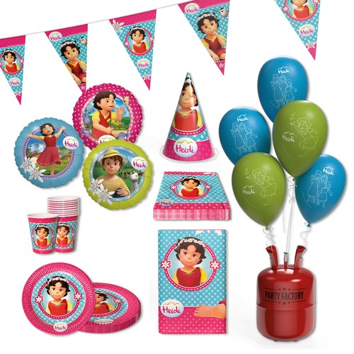 Heidi tlg party set - heidi,