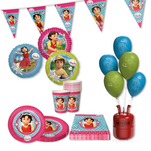 Heidi tlg party set - 52-tlg., –